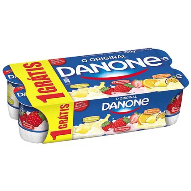 IOG DANONE 4MORAN/2PÊSSEGO/2MANGA 8x120G