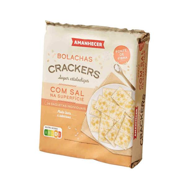 BOLACHA CRACKERS AMANHECER C/SAL 500GR