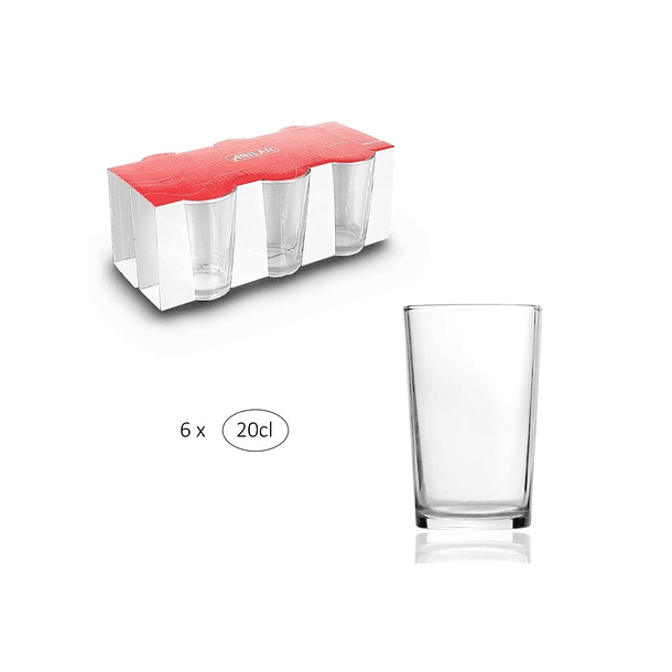 CONJUNTO 6 COPOS LAGOS