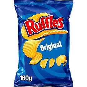 RUFFLES BATATA FRITA ORIGINAIS 160GR