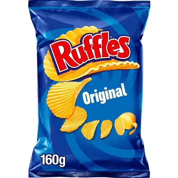 RUFFLES BATATA FRITA ORIGINAIS 160GR