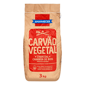 CARVAO VEGETAL AMANHECER 3KG