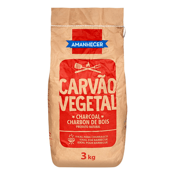 CARVAO VEGETAL AMANHECER 3KG
