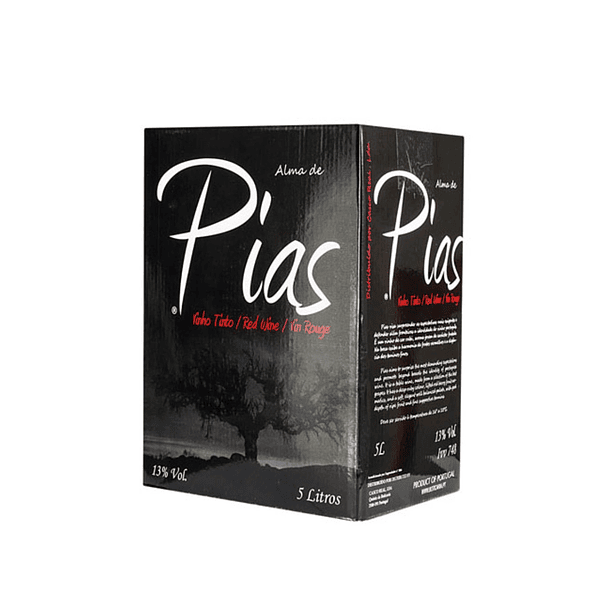 VINHO ALMA PIAS TINTO BIB 5L