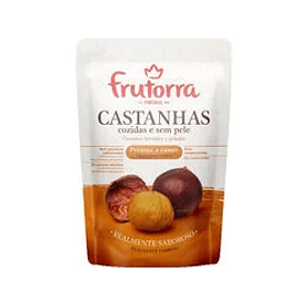 CASTANHA S/ PELE COZIDA FRUTORRA 100GR