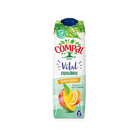 NÉCTAR COMPAL VITAL EQ MANGA/LARANJA 1L