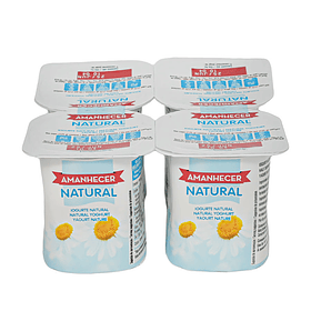 IOGURTE AMANHECER NATURAL 0,125
