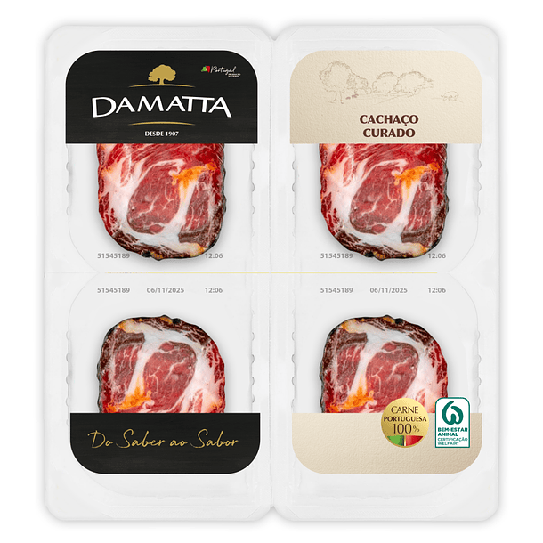 CACHAÇO FATIADO CURADO DAMATTA 4X30G