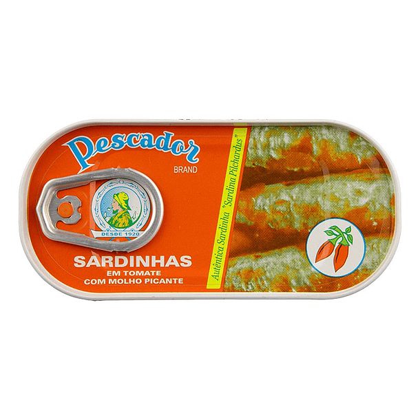 SARDINHA PESCADOR TOMATE PICANTE 54GR