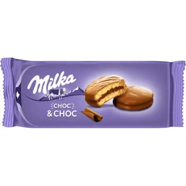 BOLO MILKA CHOC&CHOC 150G