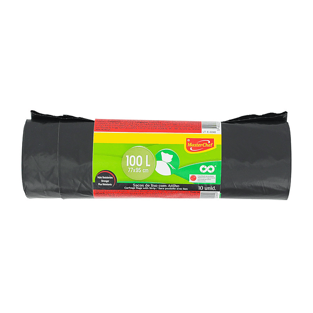 SACO LIXO MCHEF AT 100LT 10 UN