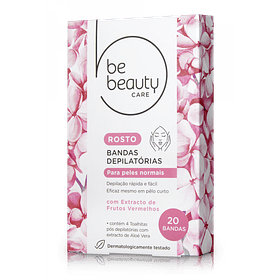 BANDA DEPILATÓRIA FACIAIS BE BEAUTY 20UN
