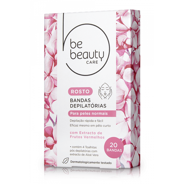 BANDA DEPILATÓRIA FACIAIS BE BEAUTY 20UN