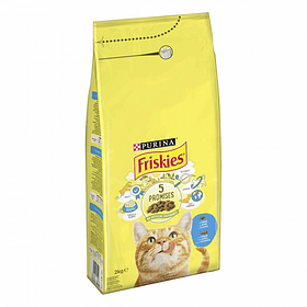GATO SECA FRISKIES SALMÃO LEGUMES 2KG