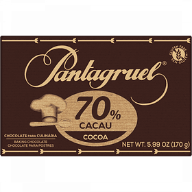 TAB CHOCO 70% CULINÁRIA PANTAGRUEL 170G