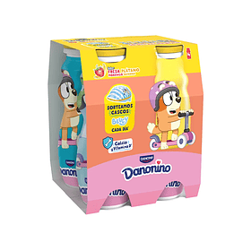 IOG LÍQ DANONINO MORANGO BANANA 4X100G