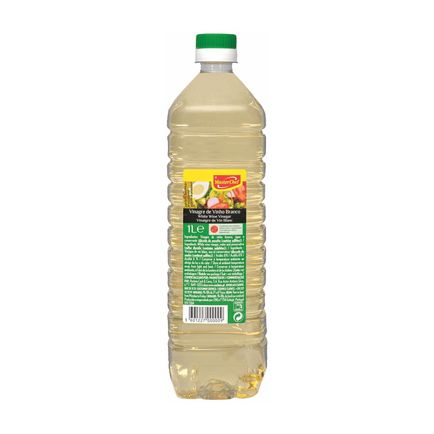 VINAGRE VINHO BRANCO MCHEF 1LT