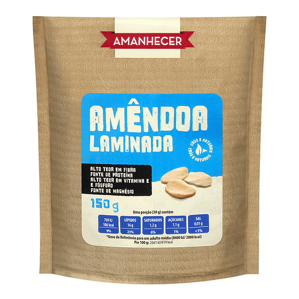 AMENDOA AMANHECER LAM 150GR