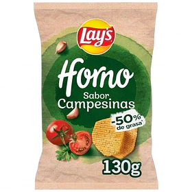 BATATA FRITA LISA LAY'S FORNO CAMPONES 130G