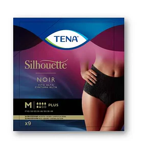 CUECA TENA SILHOUETTE PRETA M 9UN