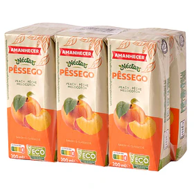 NECTAR AMANHECER PÊSSEGO 6X20CL
