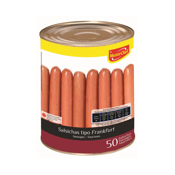 SALSICHA FRANKFURT MASTERCHEF LATA 50 UN