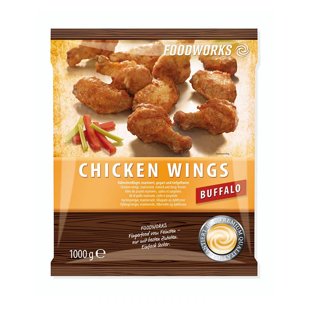 FRANGO 'CHICKEN WINGS'BUFFALO FW 1KG CON