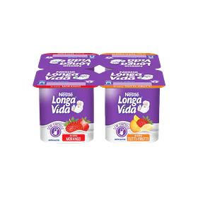 IOGURTE LONGA VIDA SEM LACTOSE PANACHE 4X120G