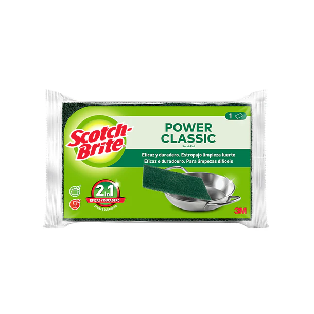 ESFREGÃO FIBRA VERDE SCOTCH BRITE 1UN