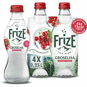 ÁGUA COM GÁS FRIZE GROSELHA 25CL