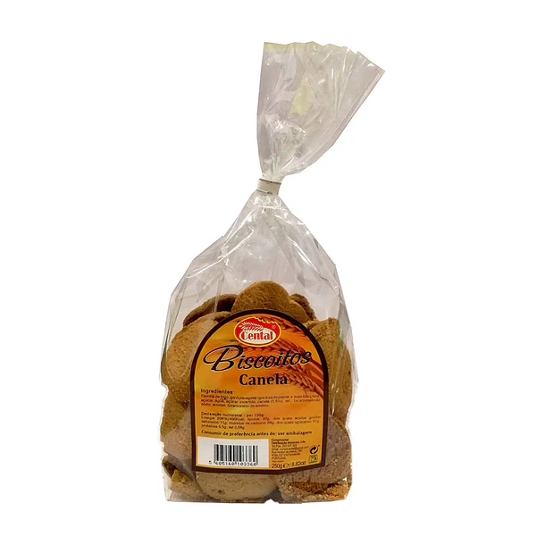 BISCOITOS DE CANELA CENTAL 250GR