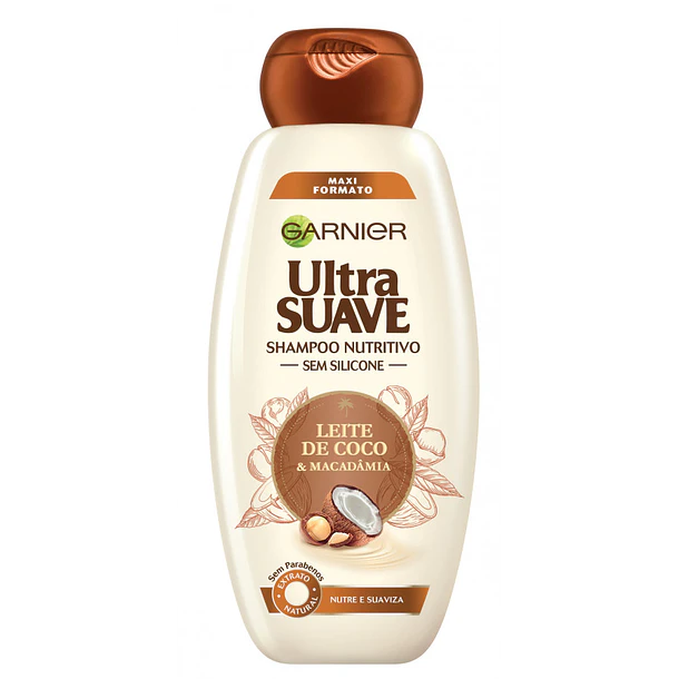 Champô Ultra Suave Leite de Coco 400 ML