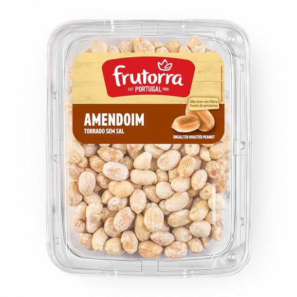 AMENDOIM TORRADO SEM SAL FRUTORRA 200G
