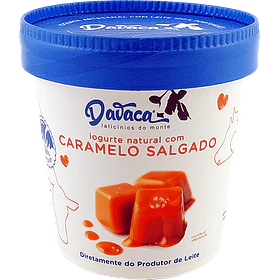 IOGURTE CARAMELO SALGADO DAVACA 400GR