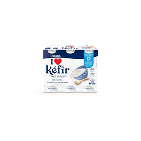 KEFIR LIQ NESTLÉ NATURAL 6X100G