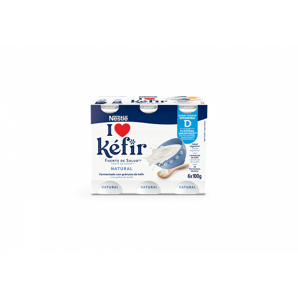 KEFIR LIQ NESTLÉ NATURAL 6X100G