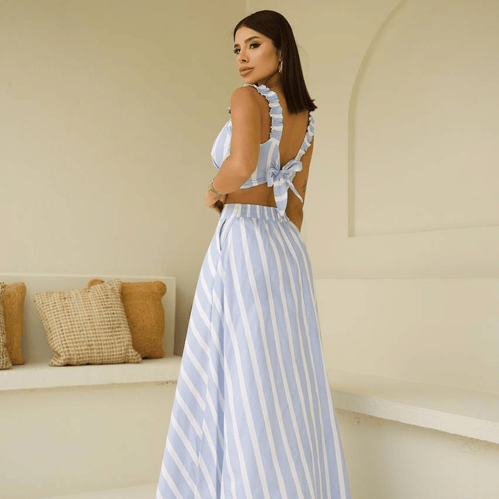 Conjunto Maissa Celeste 5