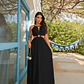 Vestido Santorini Negro - Miniatura 1