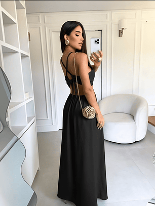 Vestido Santorini Negro