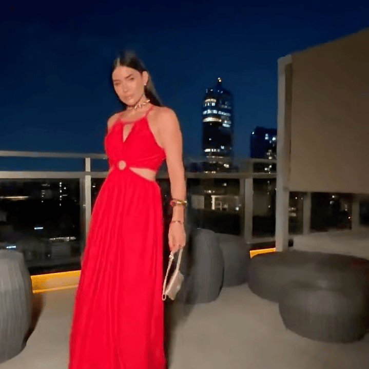 Vestido Santorini Rojo 1