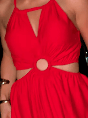 Vestido Santorini Rojo