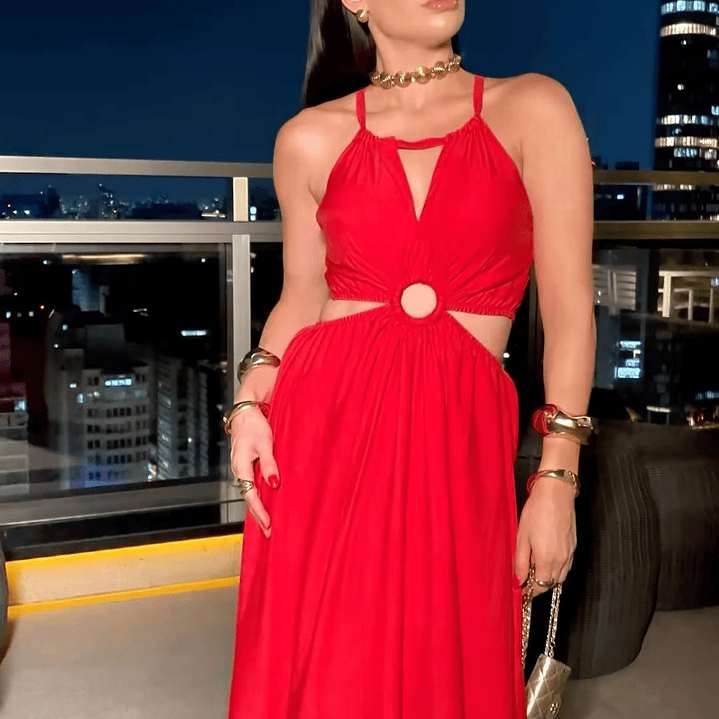 Vestido Santorini Rojo 4