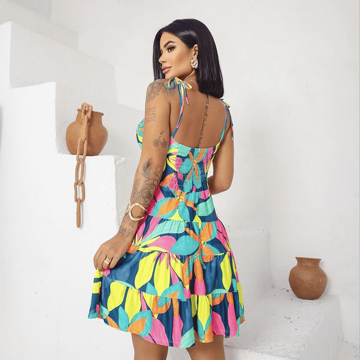 Vestido Tropical Chic 2