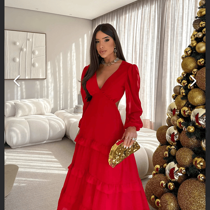 Vestido José María Rojo ❤️  3