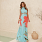 Vestido Cut-Out Tejido Fluit Floral - Amapola Boutique  - Thumbnail 1