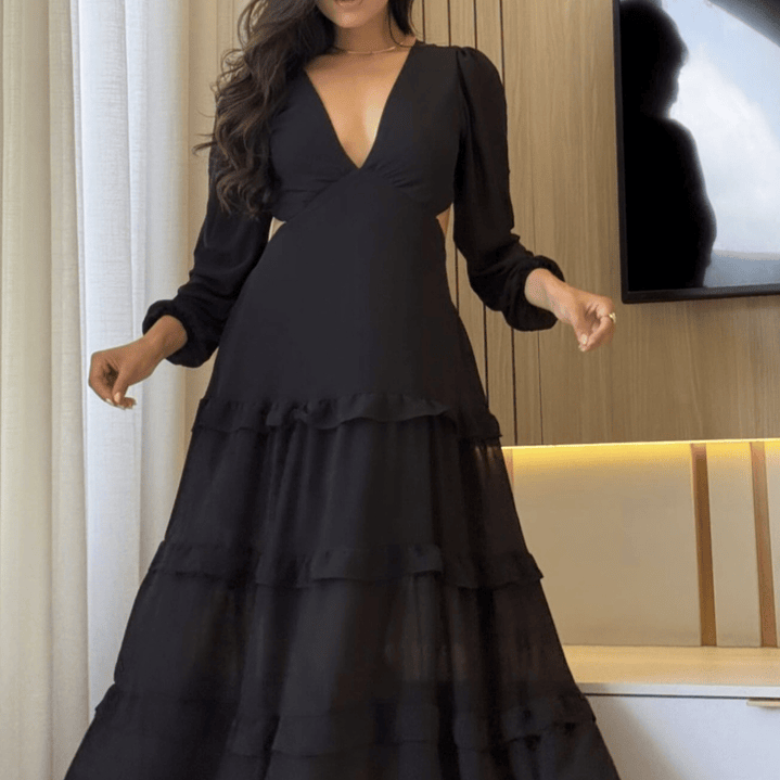 Vestido María José Negro  1