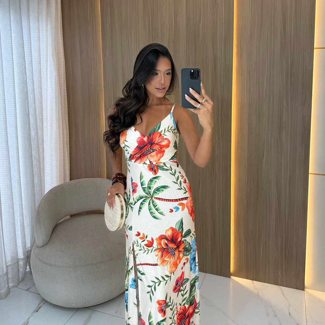 Vestido Floral de Amapola  3