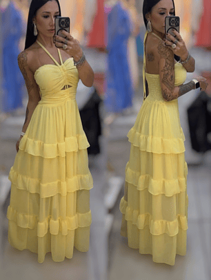 Vestido Maite ✨️ Amarillo