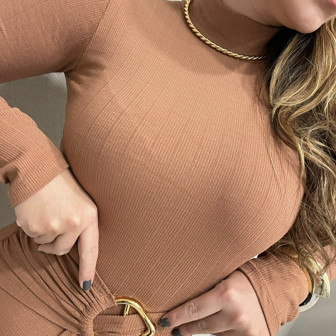 Vestido Bruna Camel 2