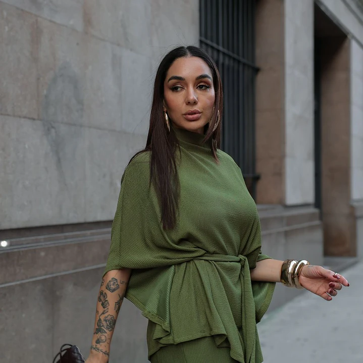 Conjunto Fran Verde  Oliva 2